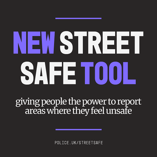 Street Safe the new online tool to help keep women safe