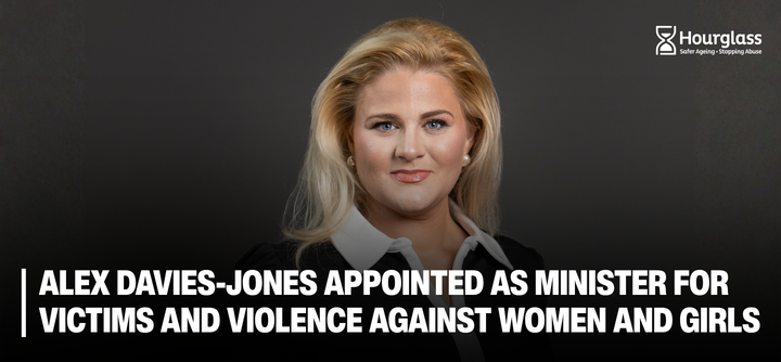 Statement from Richard Robinson, CEO of Hourglass, on the appointment of Alex Davies-Jones as Minister for Victims and Violence Against Women and Girls