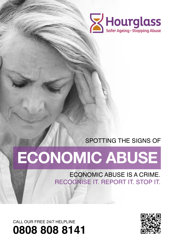 Hourglass financial abuse