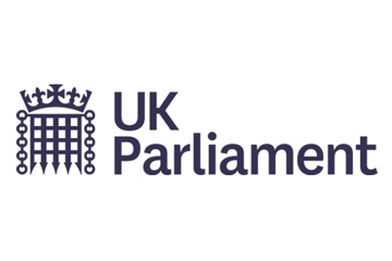 UK Parliament logo for article about safer ageing and stopping abuse with Hourglass charity