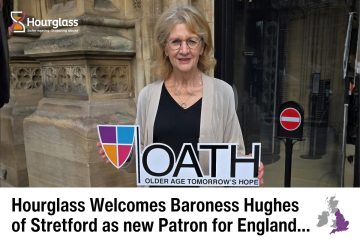 Hourglass welcome Baroness Hughes of Stretford as new Patron for England